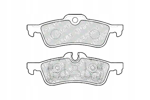 фото №2, Гальмівні колодки гальмівні lincoln continental mini r50 r53