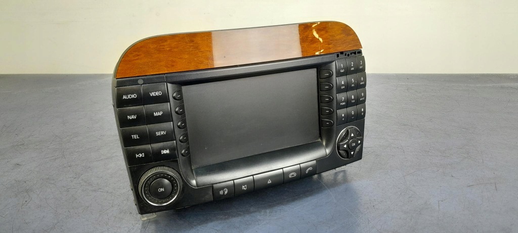 фото №2, Mercedes s w220 lift радіо навігація a2208274142