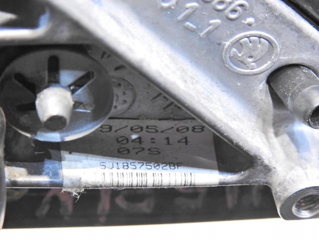 фото №10, Зеркало правое 5 pin skoda fabia ii 5j1857502bf