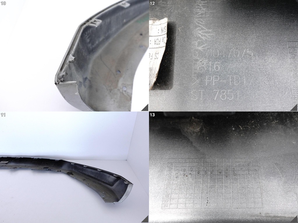 фото №11, Maserati levante m161 16- бампер спойлер дифузор перед