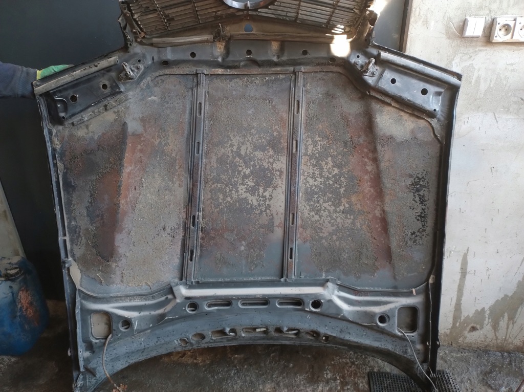 Капот mercedes w126 s klasa Оригинал