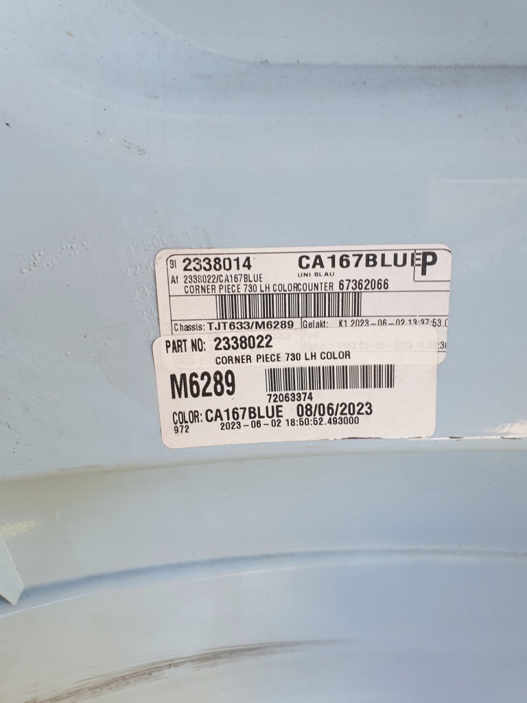 фото №3, Уголок решётка daf xf