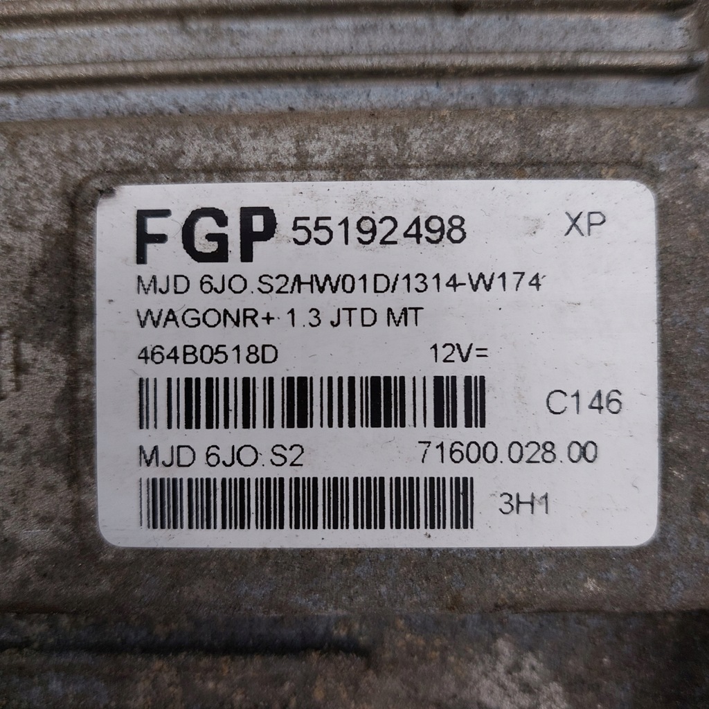 фото №6, Suzuki блок керування бортовий комп'ютер двигуна fgp55192498