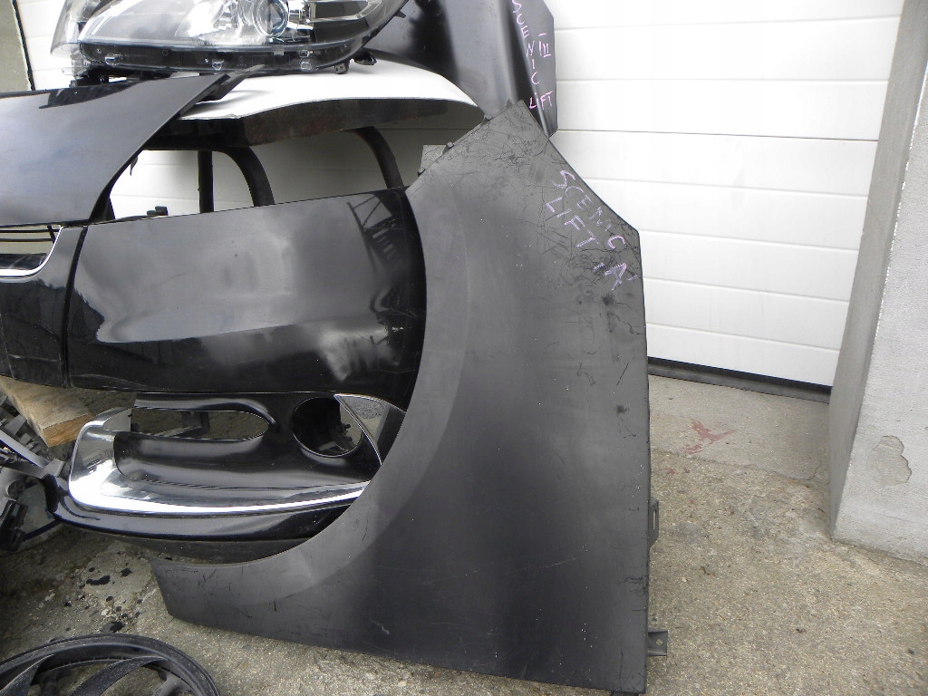 фото №5, Renault scenic iii lift 2013 rok капот лампи