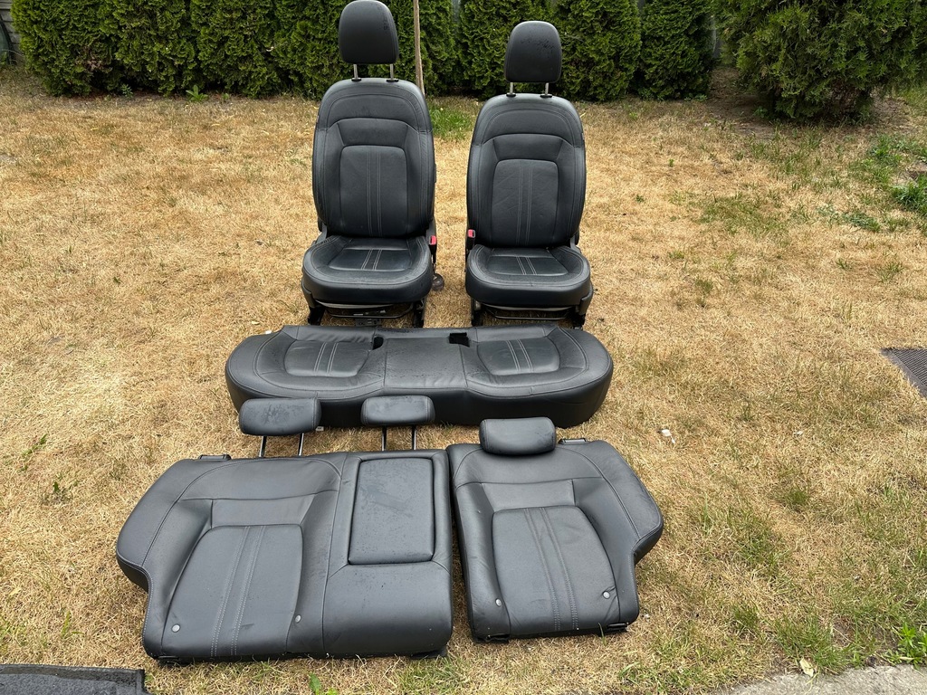 фото №1, Kia sportage iii сидіння заднє сидіння обшивки підігрів