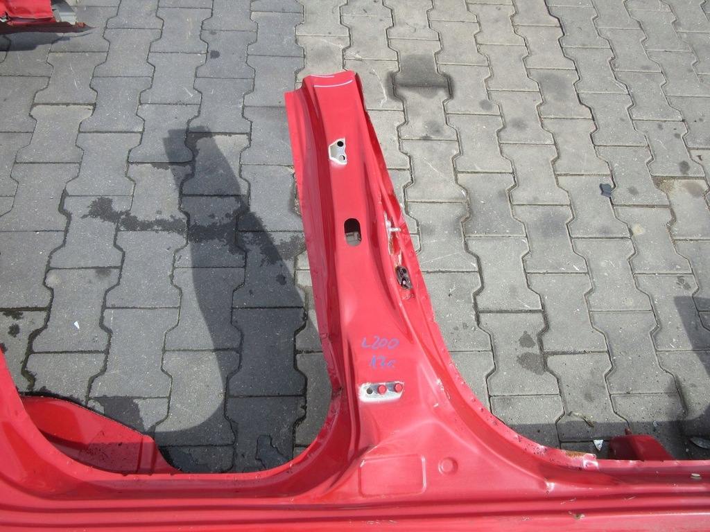 фото №6, L200 v fullback 4d 2017 поріг правий стійки