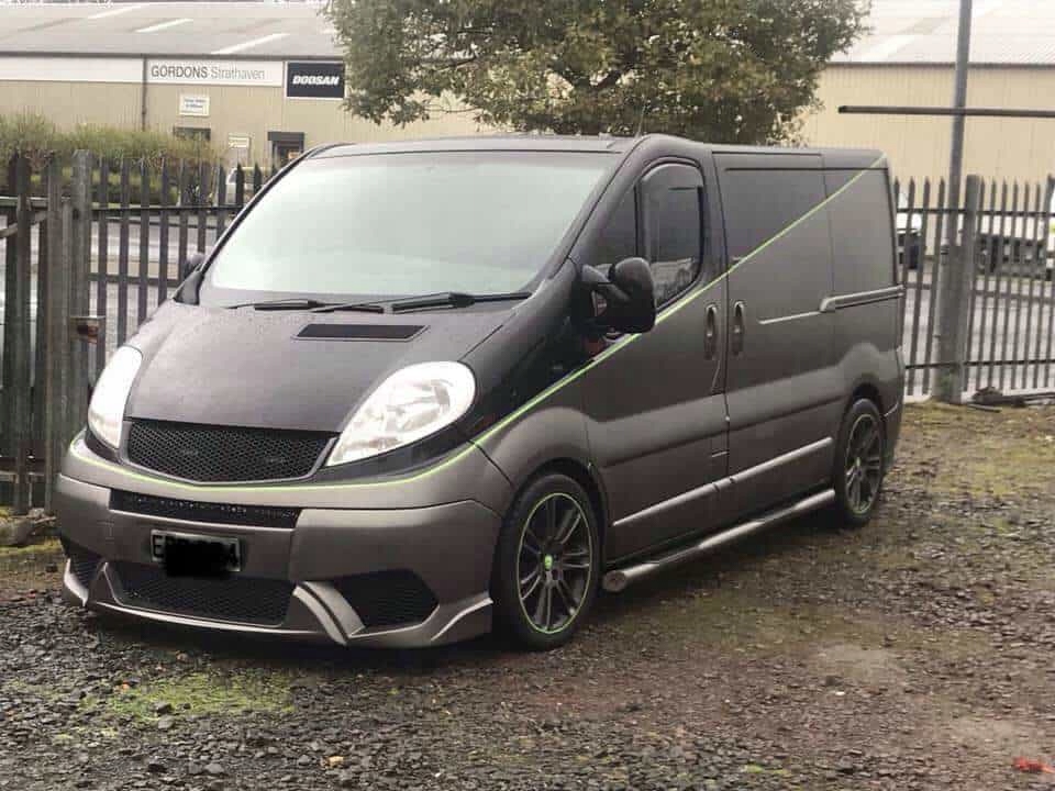 фото №7, Opel vivaro спойлер козирок спойлер na двері gt shop