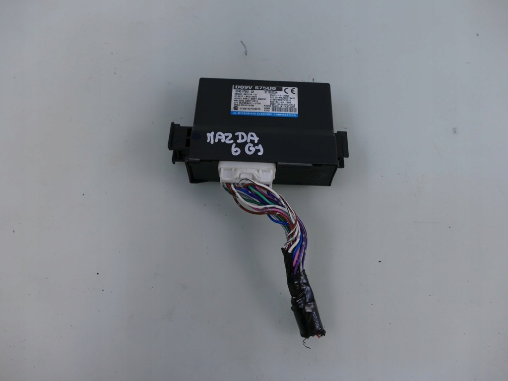 фото №1, Mazda 6 iii gj lift модуль центрального замка блок керування бортовий комп'ютер keyless