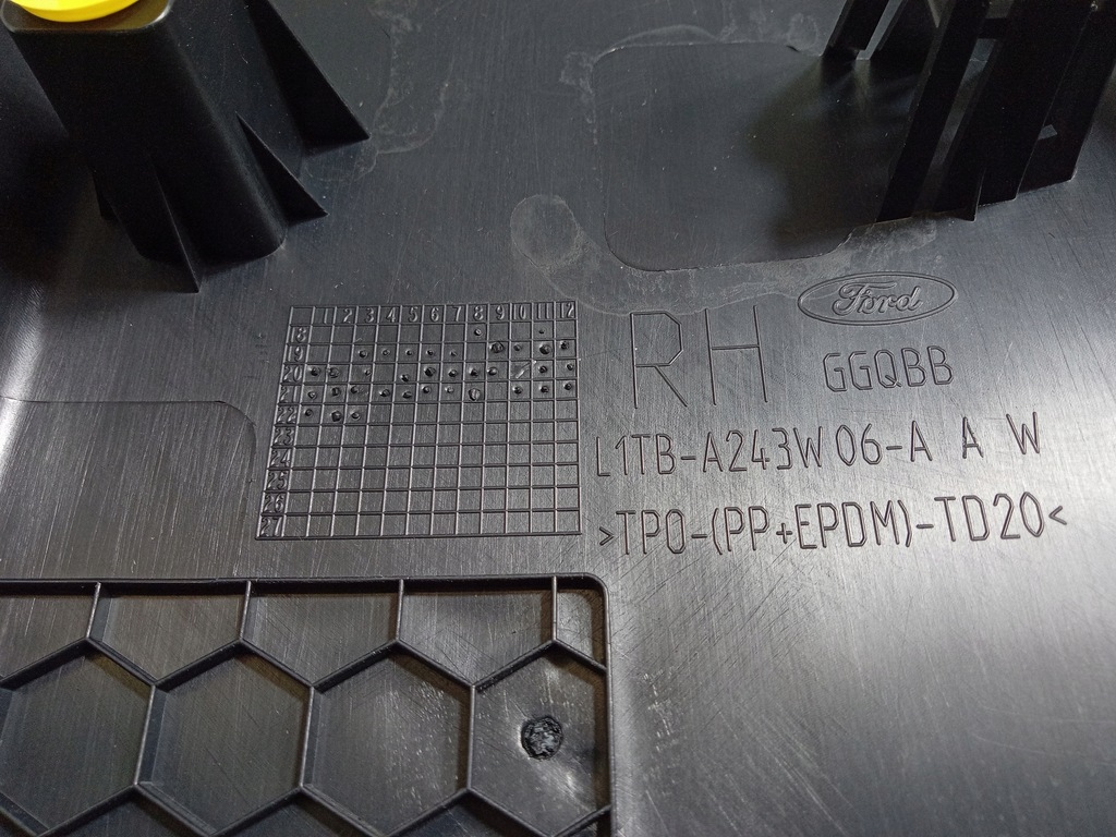 фото №4, Ford puma mk2 захист стійка b права нижня l1tb-a243w06-a