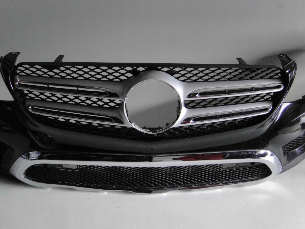 фото №9, Mercedes glc x253 c 253 253 бампер передний na датчики pts