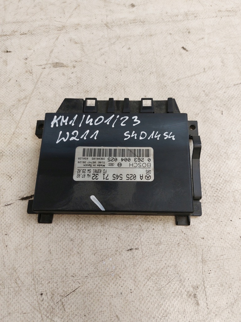 фото №1, Модуль pdc a0255457132 mercedes w211 1.8k