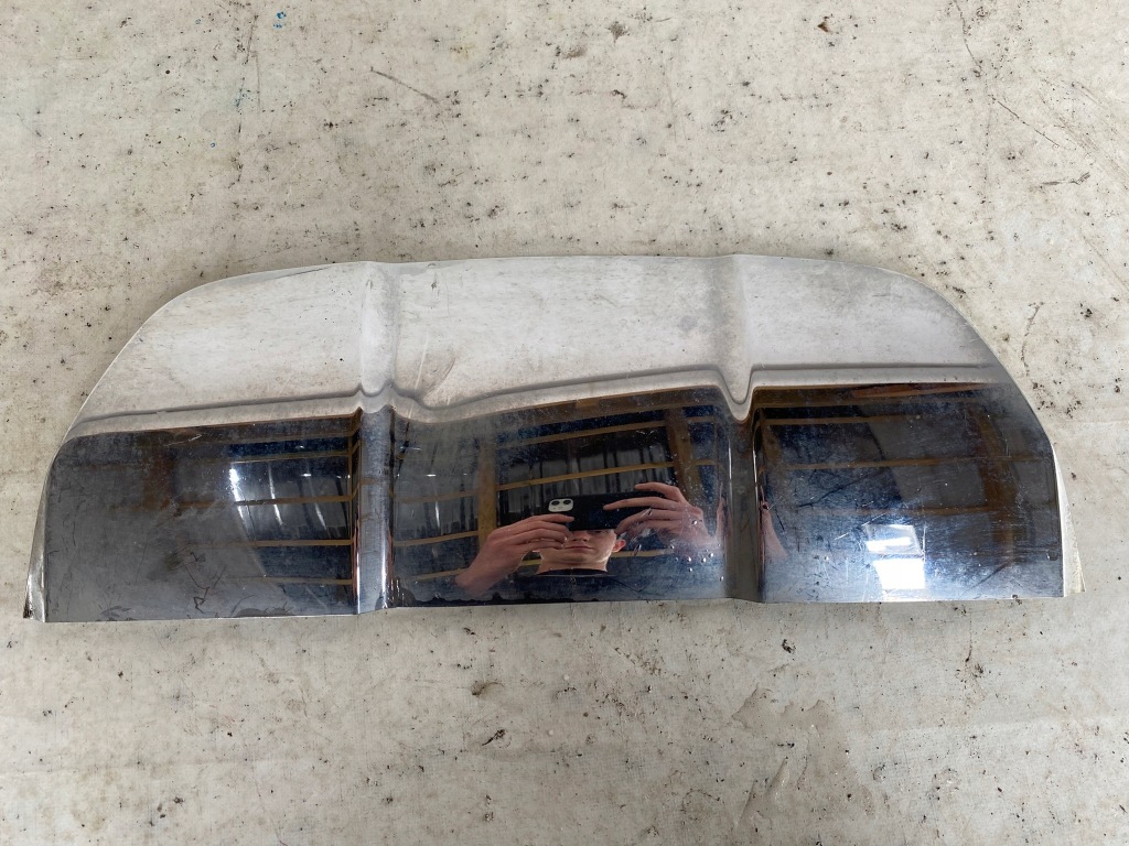 Купить Mercedes ml w166 amg заглушка фаркоп бампера задний  хром