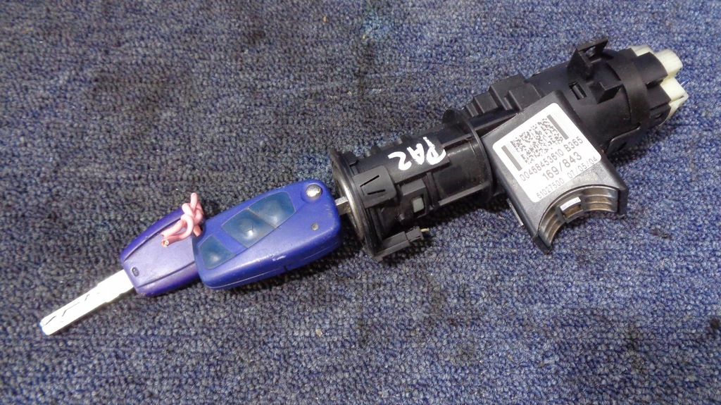 фото №10, Бортовий комп'ютер замок запалювання bsi fiat panda 2 ii 1.2 8v 2003-2012r.