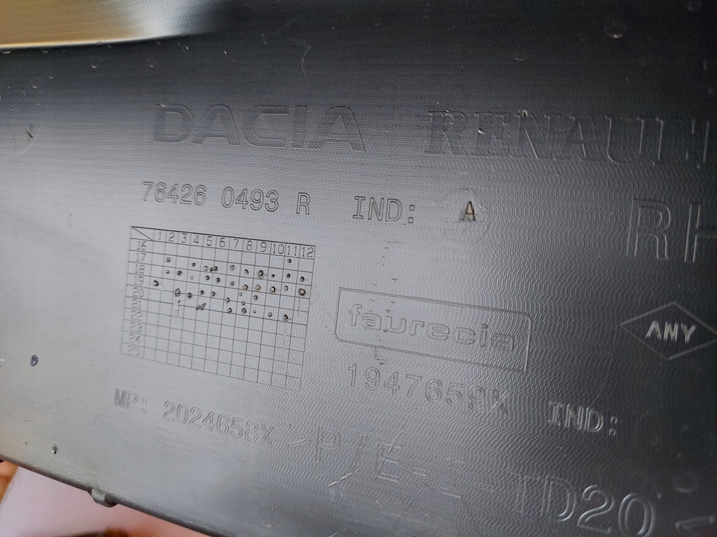 фото №13, Молдинг поріг - права - dacia duster ii