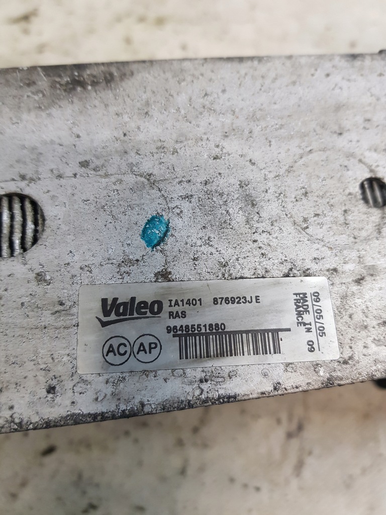 фото №11, 9648551880 интеркулер citroen c4 i 1.6d