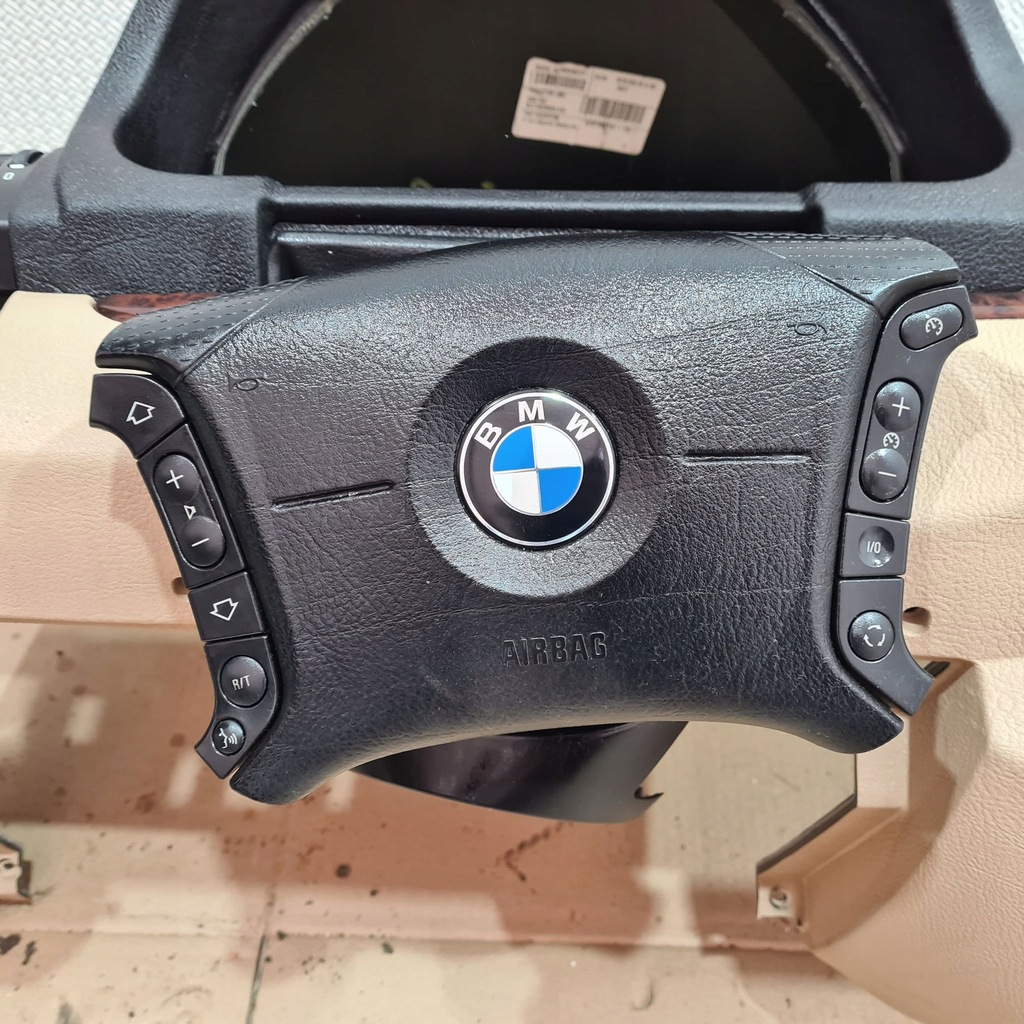 фото №5, Bmw x5 e53 lift приборная панель приборная панель консоль комплект