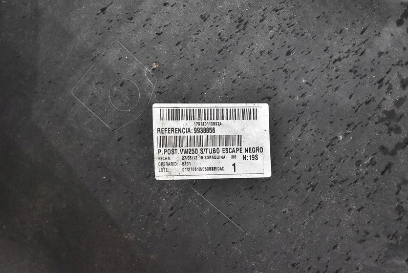 фото №15, Бампер задня задній чорний 6r6807421bh vw polo 5 v 6r 09-17