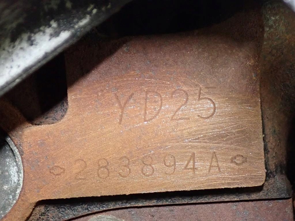 фото №10, Двигатель насос yd25 yd25ddti nissan navara murano ii z51 2.5 dci 190km 10r fv