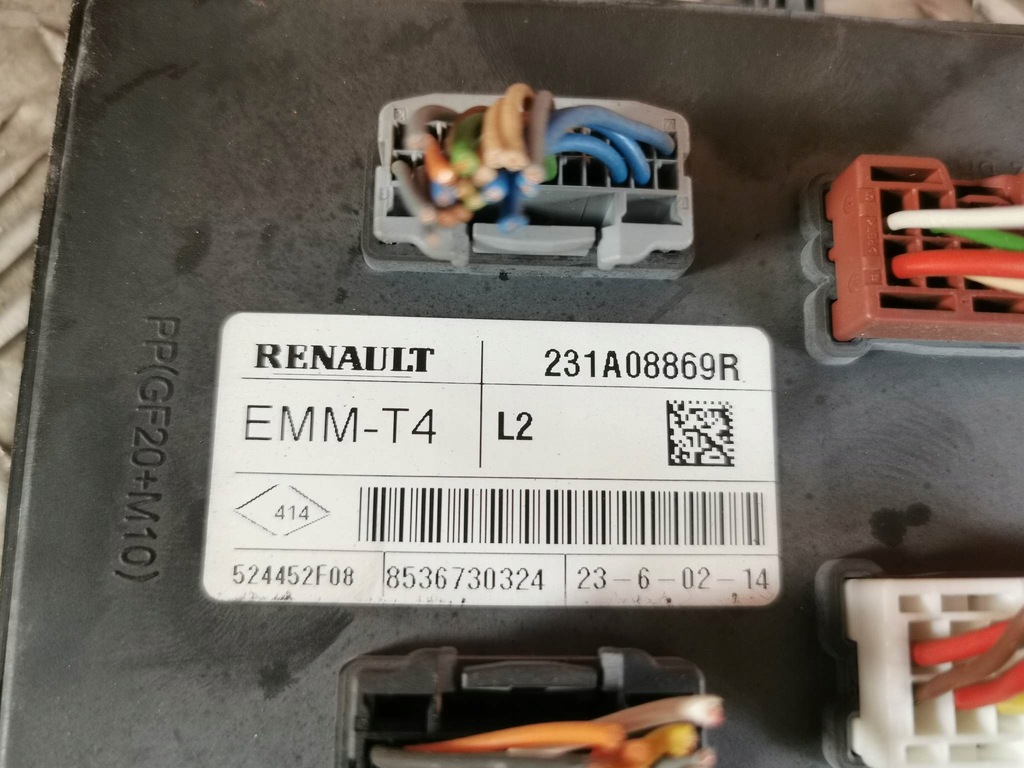 фото №2, Модуль emm-t4 renault clio iv 13-19 231a08869r