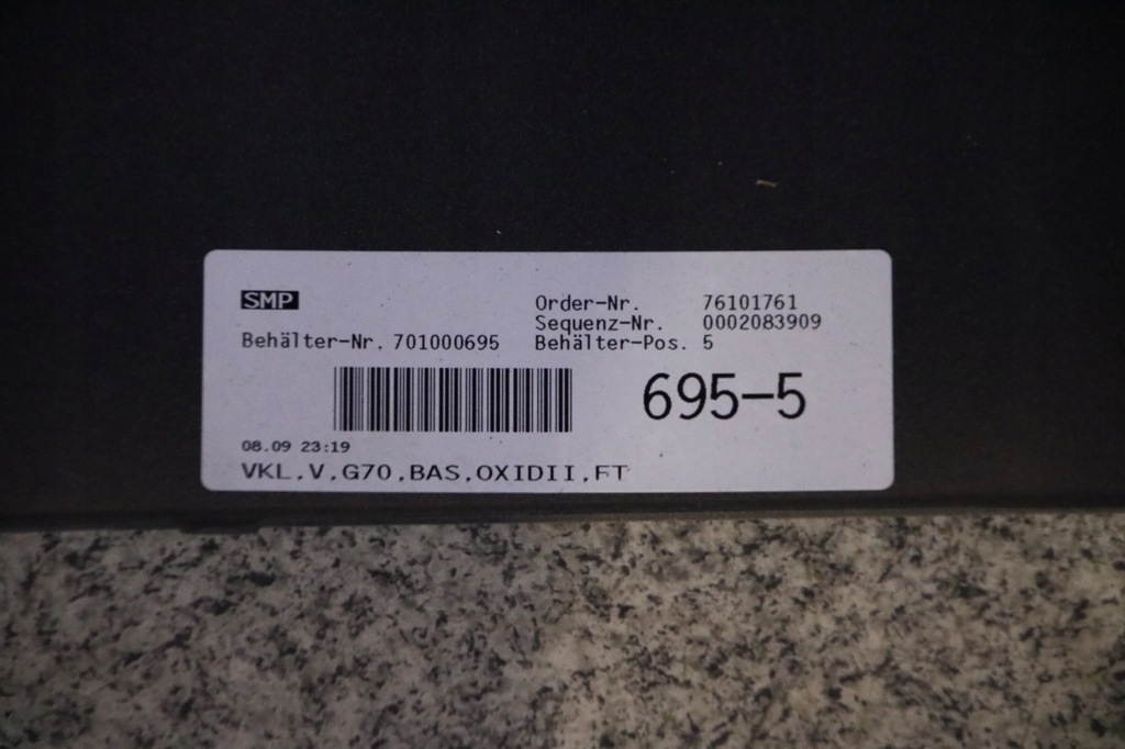 фото №11, Bmw 7 g70 i7 бампер перед передний цвет c4a