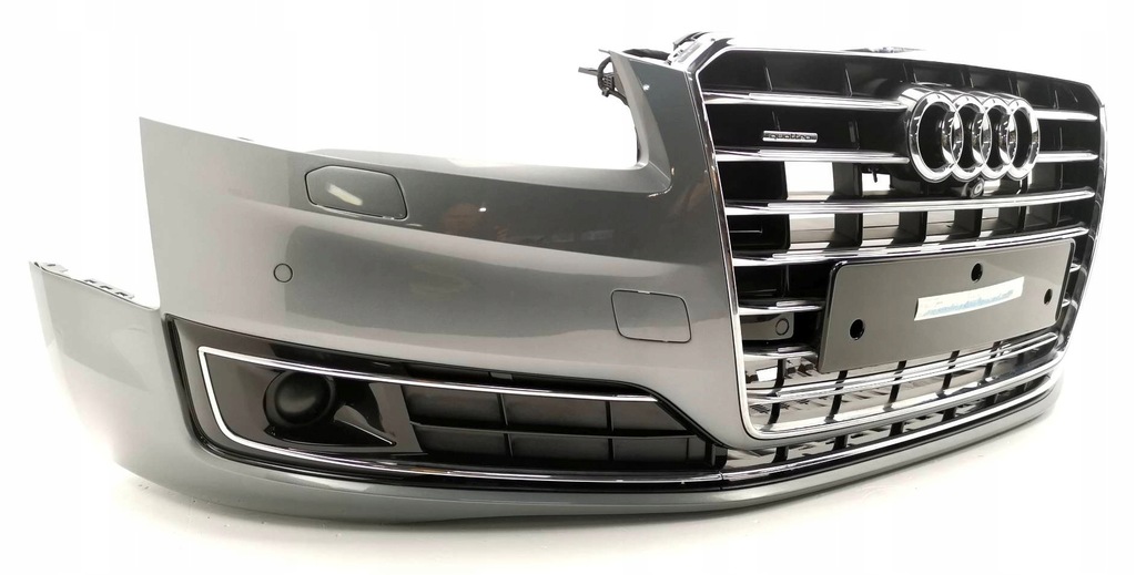 фото №10, Kompletny перед бампер капот крила радар audi a8 4h d4 lift lx7r 3.0tdi