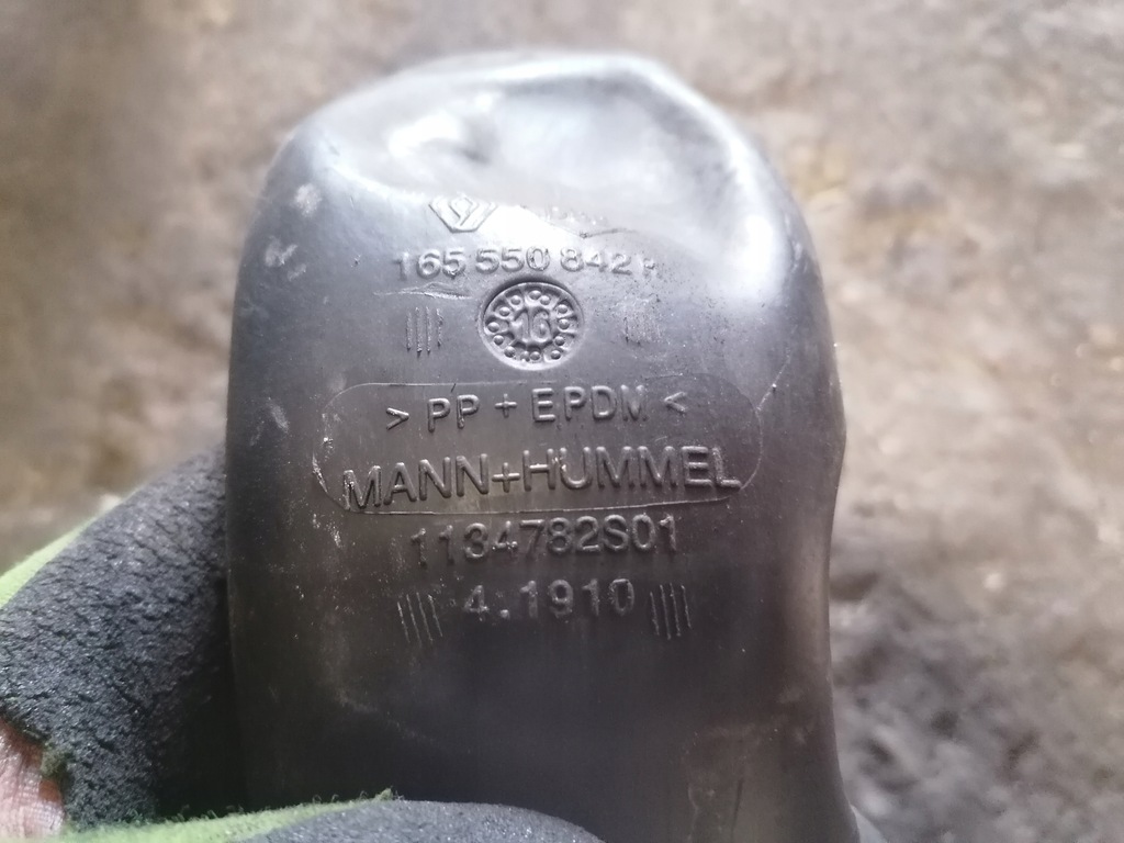 фото №2, Renault espace v труба wąż воздухозаборник воздуха шланг