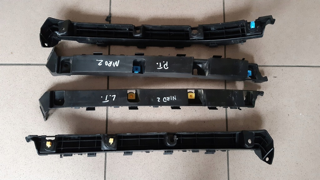 фото №1, Kia niro ii 2022- напрямна кронштейн бампера задня