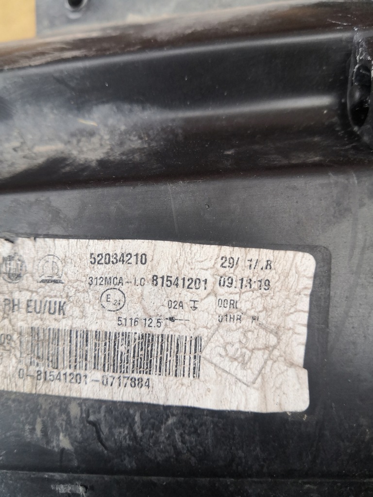 фото №13, Протитуманні фари лівий+ правий fiat 500 rok-2018