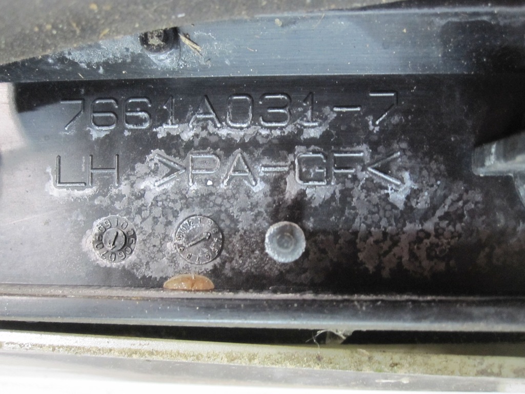 фото №9, Outlander ii 07r рейлинги накладки кровельные комплект 7661a031-7 7661a032-8