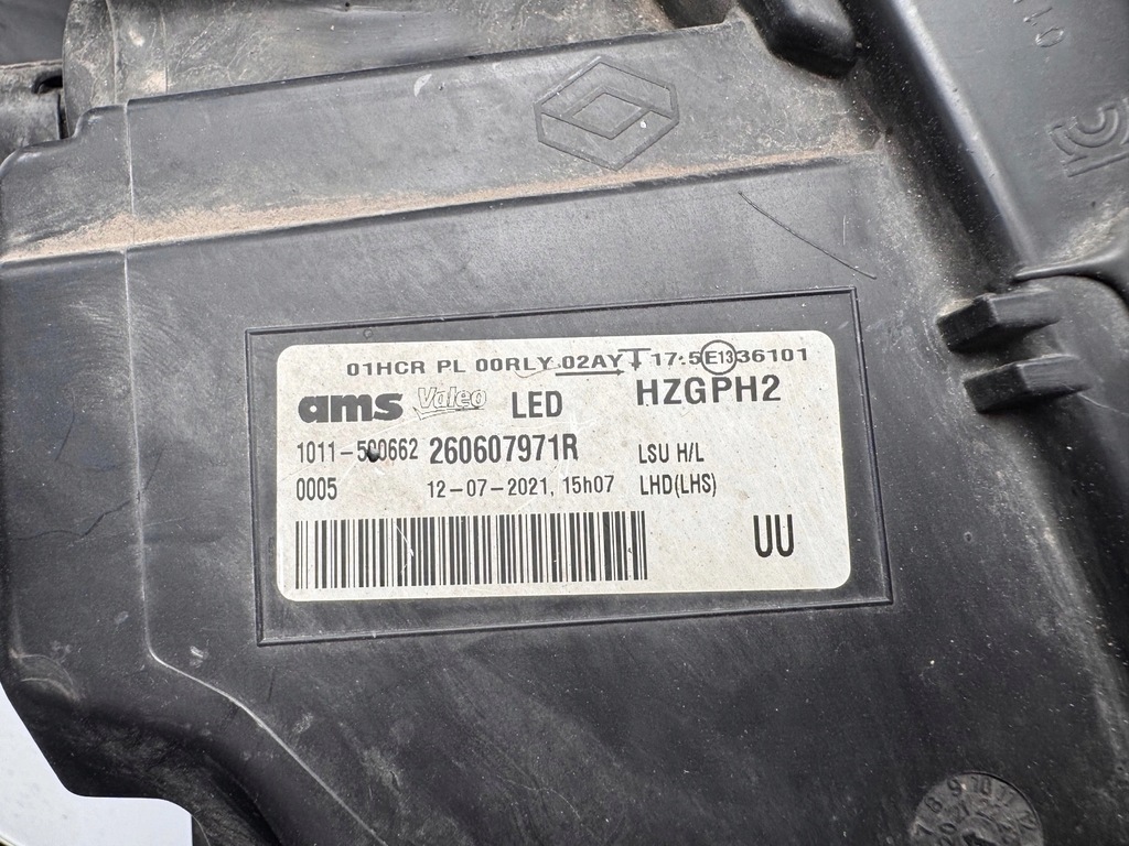 фото №5, Лампа ліва перед renault koleos ii lift full led