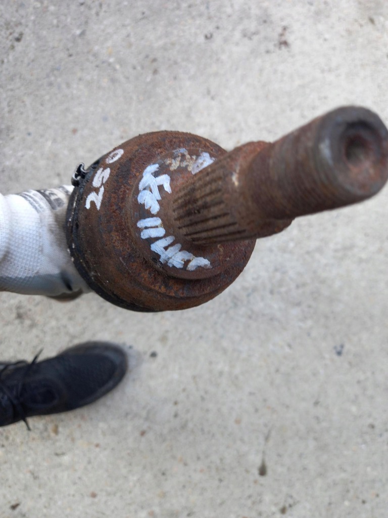 фото №7, Привідний вал короткий ліва renault scenic ii 1.9 dci 03-09