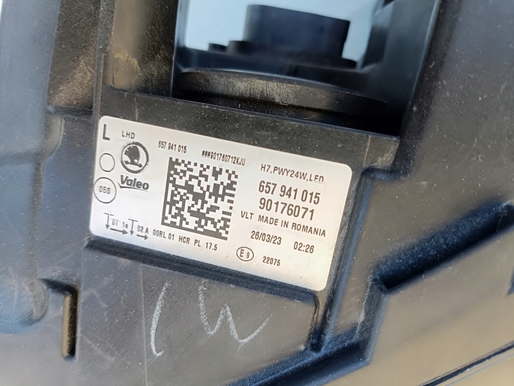 фото №6, Лампа ліва перед full led skoda scala 657941015