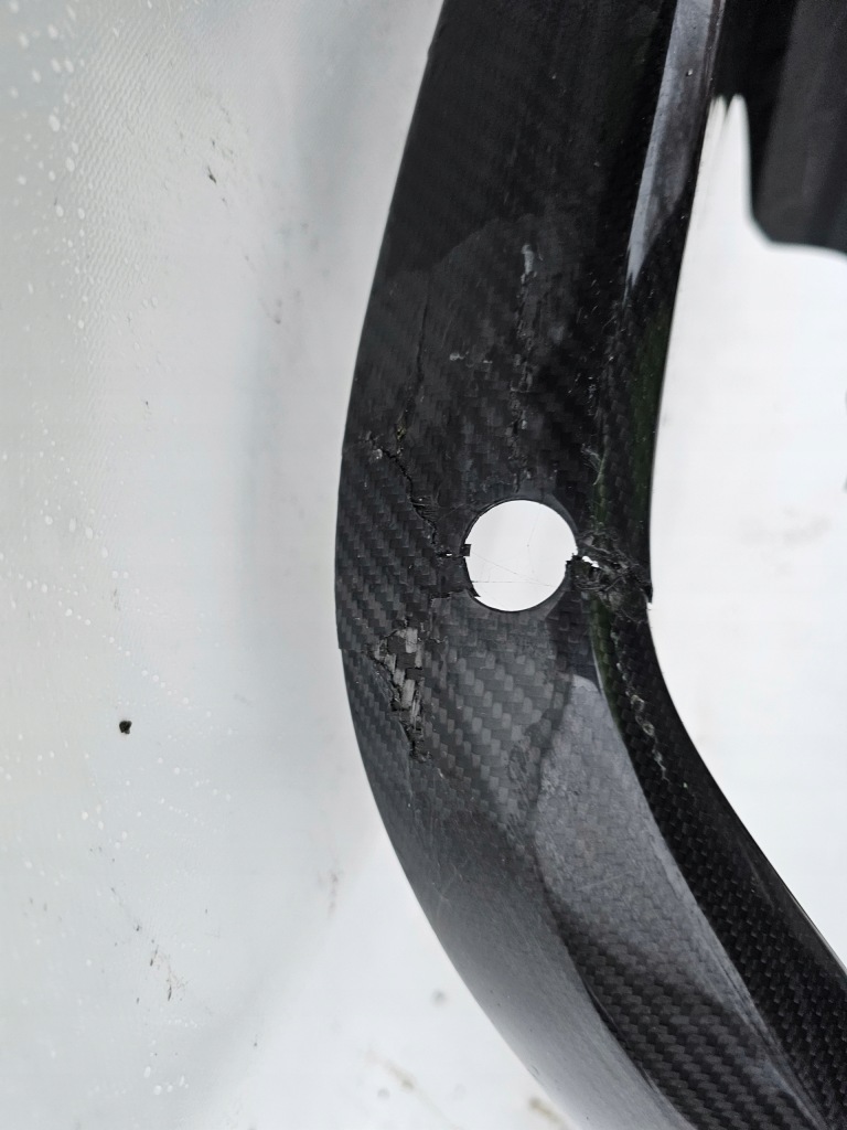 Спойлер дифузор карбон бампер bentley bentayga 2015 - задній задній Київ