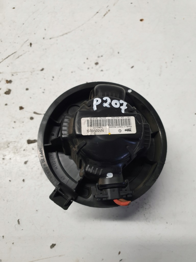 фото №1, Вентилятор вентилятор peugeot 207 n102992g