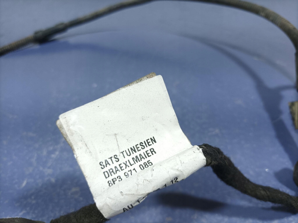 фото №6, Audi a3 8p lift электропроводка жгут pdc бампера задняя 8p3971085