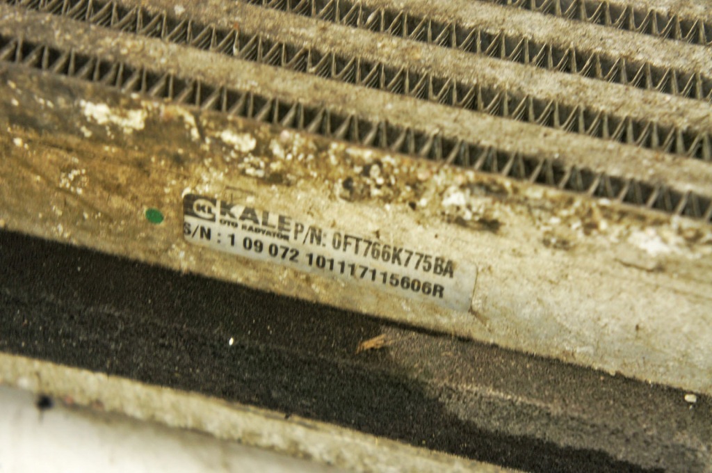 фото №5, Sp158 ford transit courier mk2 1.5d радиатор интеркулер ft766k775ba