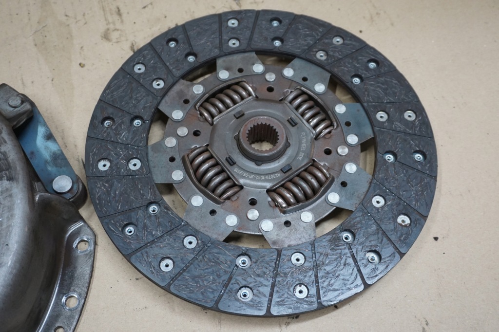 фото №11, Nissan patrol сцепление диск + прижим gr y61 3,0 di комплект