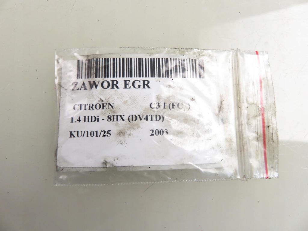 фото №10, Клапан egr citroen c3 i 1.4 hdi 8v - 8hx 9649358480 215975053