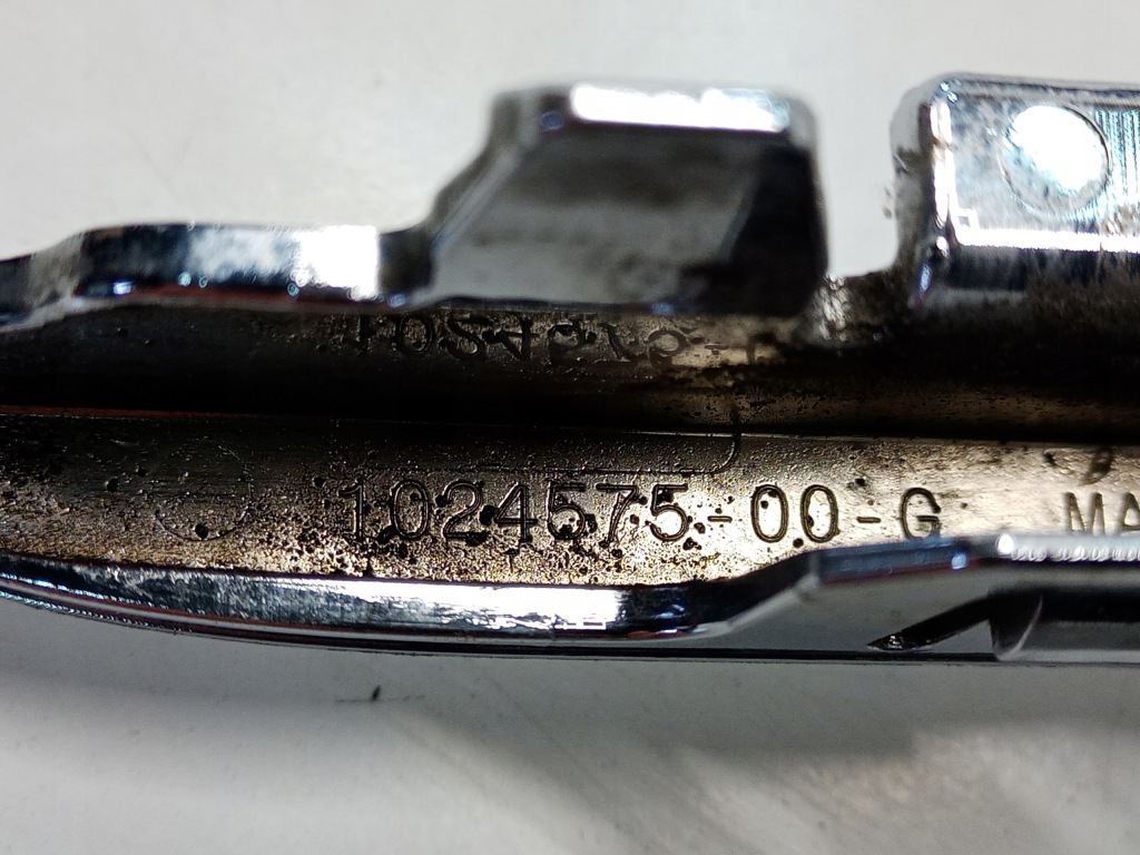 Молдинг хромированная хром отделка порог левая 1024575-00-e tesla s с Разборки