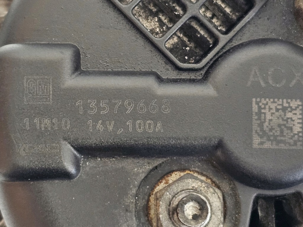 Opel insignia zafira 2.0 cdti a20dth 160km генератор 13579668 Киев