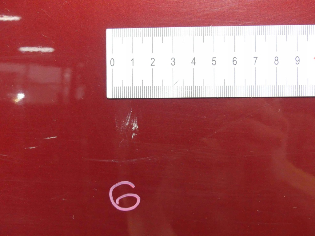 фото №8, Дверь задняя правое skoda octavia ii kombi bordowy f3w