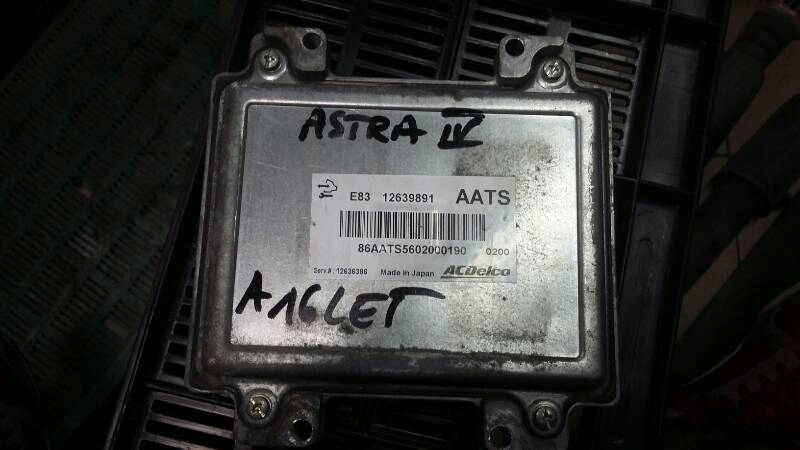 фото №1, Бортовой компьютер opel astra iv 12639891