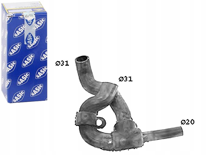 фото №1, Шланг гнучкий радіатора sasic 7700795303 7700