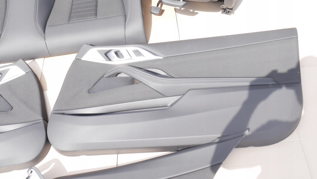 фото №8, Bmw g22 сиденья sport кожа обшивки заднее сиденье подогрев jak nowe комплект