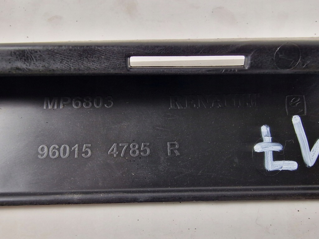 фото №10, Накладка-спойлер бампера перед dacia dokker lodgy 960154785r