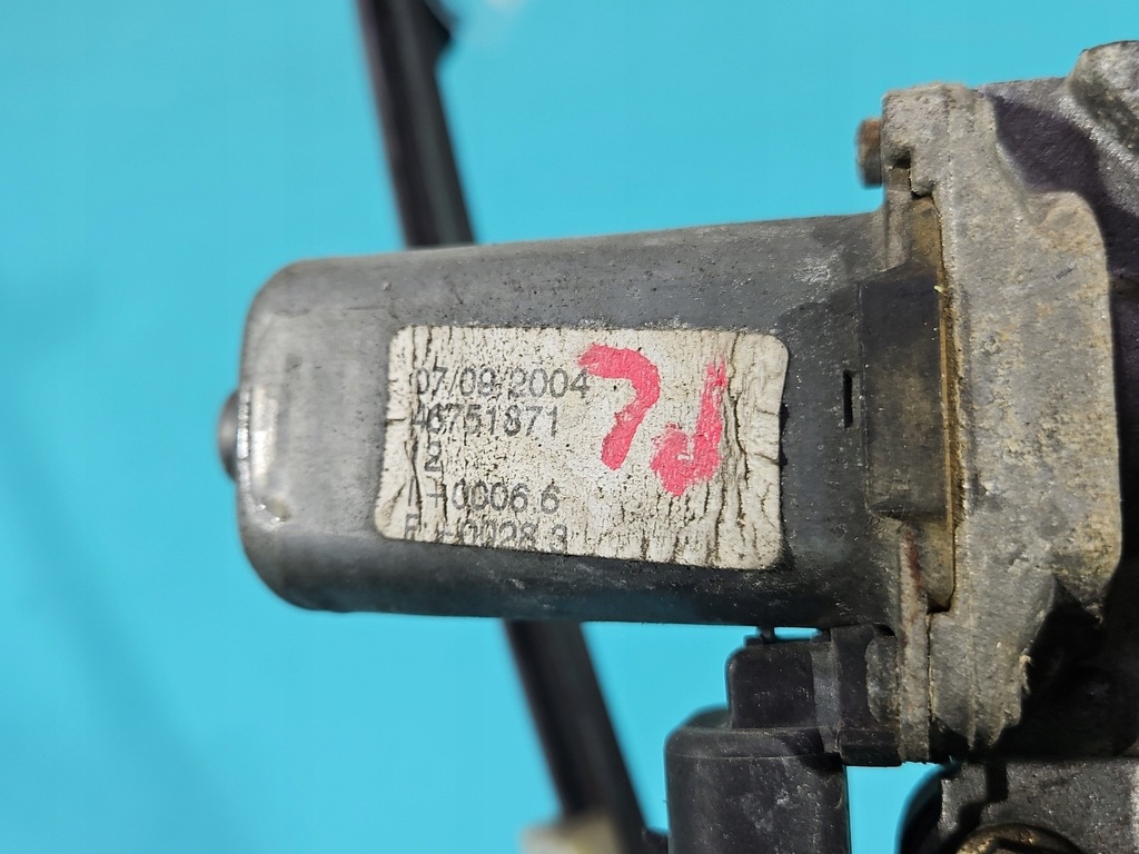 фото №10, Підйомник скло підйомник перед лівий alfa romeo 147 5d 5-двері 2pin