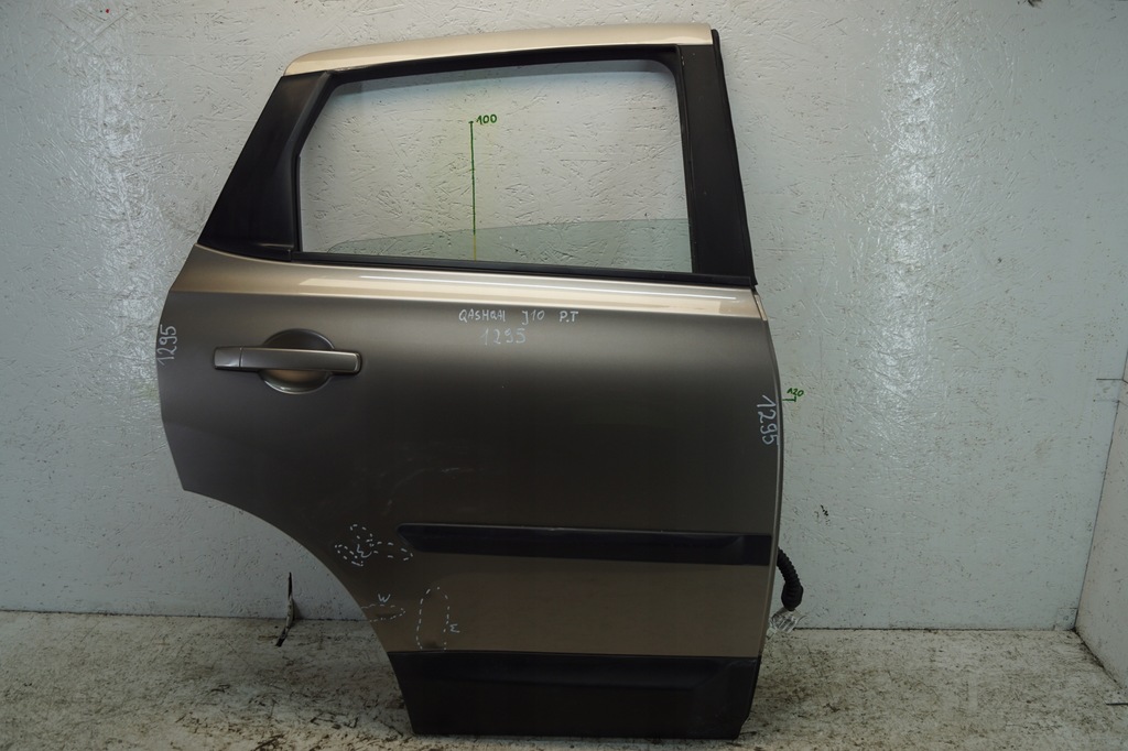 фото №2, Дверь правый задняя nissan qashqai j10