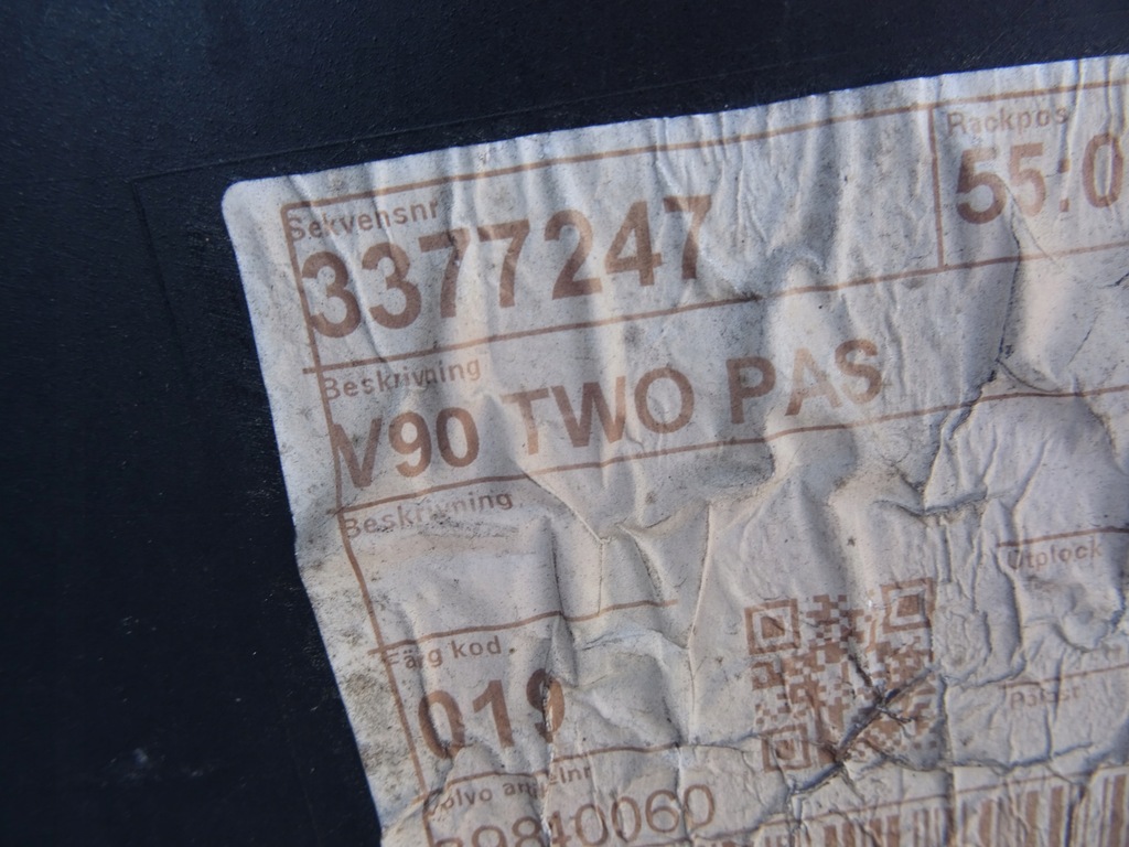 фото №9, Бампер задня задній volvo v90 повний 16 -