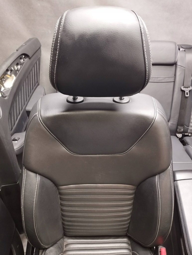 Mercedes-benz gle w166 сидіння обшивки шкіра uk з airbagami Ціна