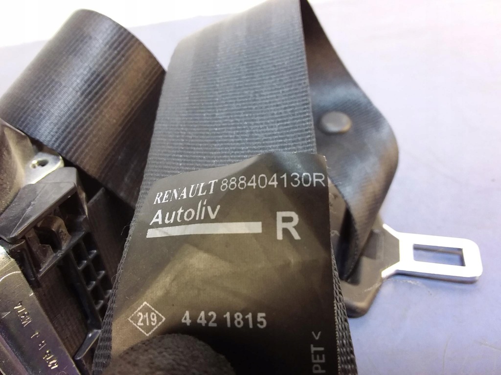 фото №4, Renault clio iv hb pas безопасности правый задняя